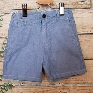 Boys chambray shorts size 4T